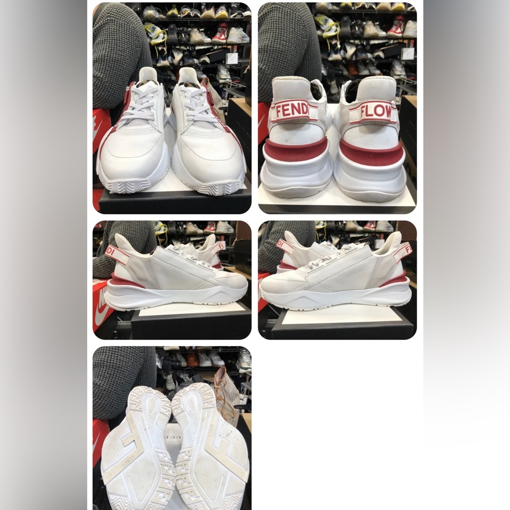 Slightly used  authentic fendi sneakers a